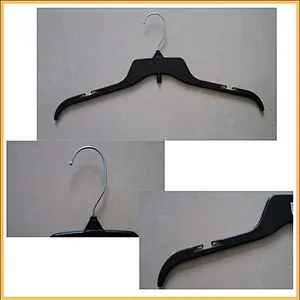 3434-43.5cm plastic hanger manufacturer metal hook hanger plastic clothes hanger