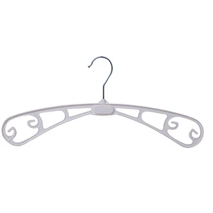 3854-38cm  plastic sticker hanger fancy clothes hanger plastic coat hanger