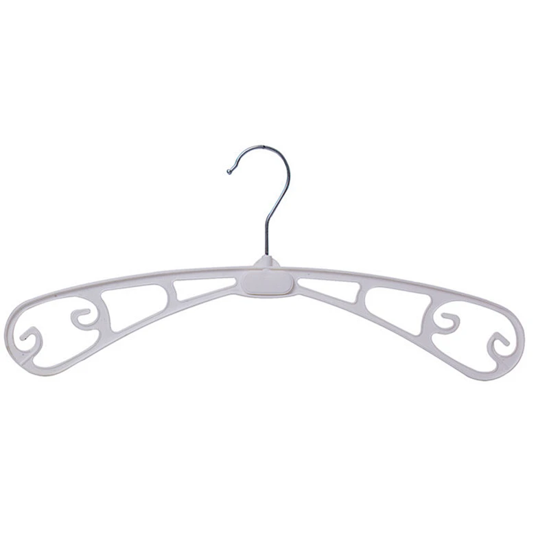 3854-38cm  plastic sticker hanger fancy clothes hanger plastic coat hanger