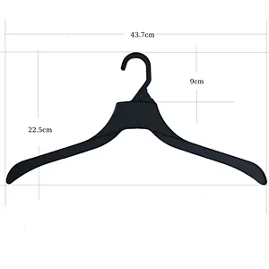 3154-43.7cm Cloth Hanger With Plastic Hook