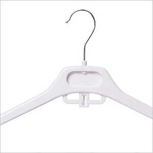 3718-40.5cm Hot Sell White Hanger with Metal Hook for Display (40.5cm)
