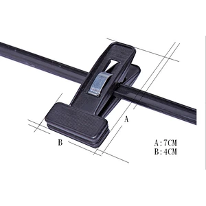 4608-45cm Multifunctional Plastic pants hangers clip hangers hooks for pants and trouser