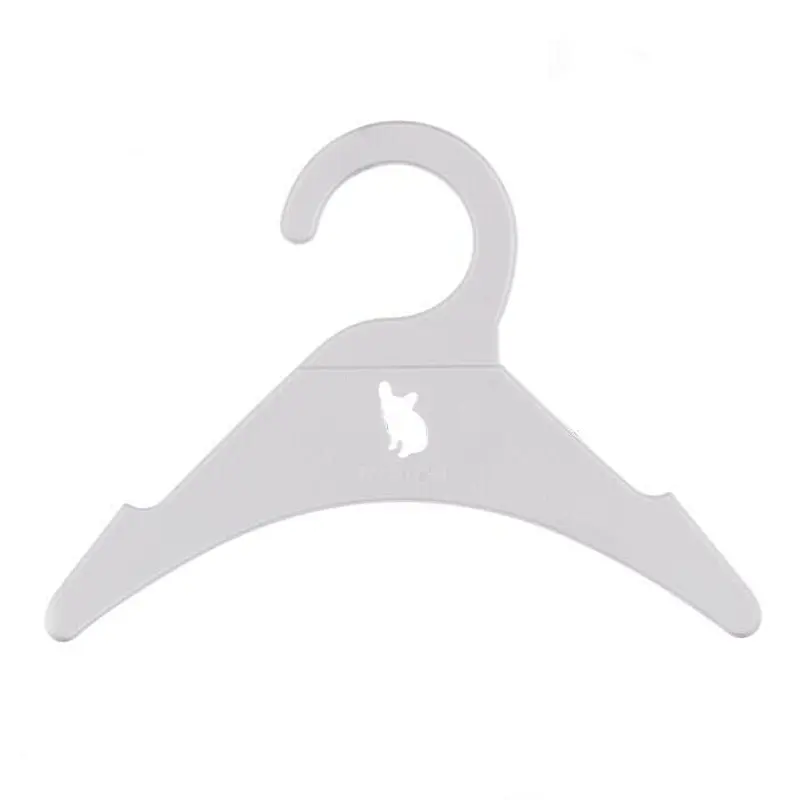 7016-21cm new style white plastic clothes hanger for coat plastic hanger mould