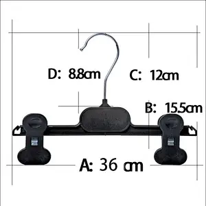 4506C-36cm Plastic Kids Pant Hanger