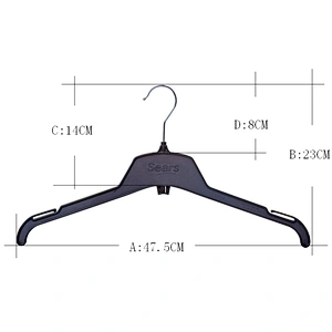 3428A-47.5cm  cheap clothes hanger plastic hanger mold clothes hanger patent