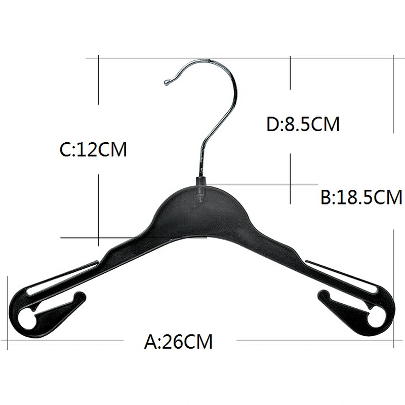 3431-39cm cloth hanger plastic hanger matel hook hanger