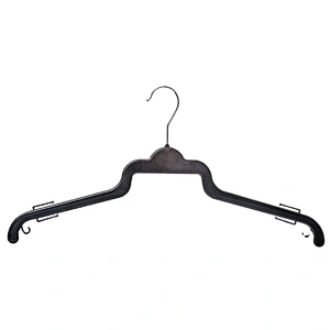 3422-1-44cm hot sale clothes metal hook plastic wire ornament hangers