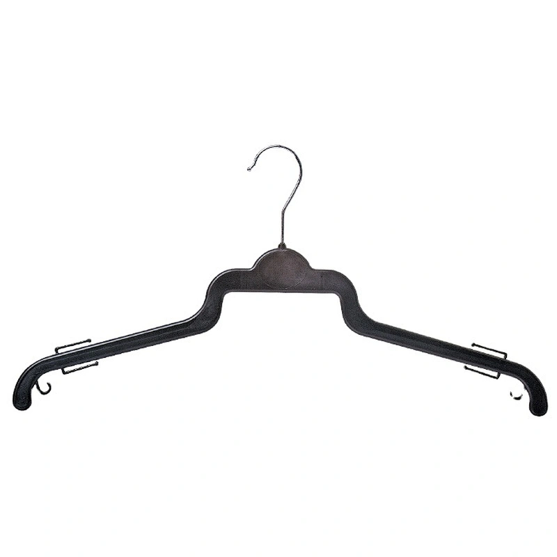 3422-1-44cm hot sale clothes metal hook plastic wire ornament hangers