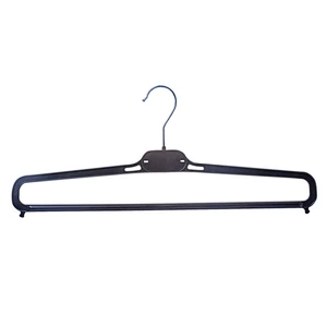 4704-41cm Men Pant Plastic Hanger with Metal Hook for Display