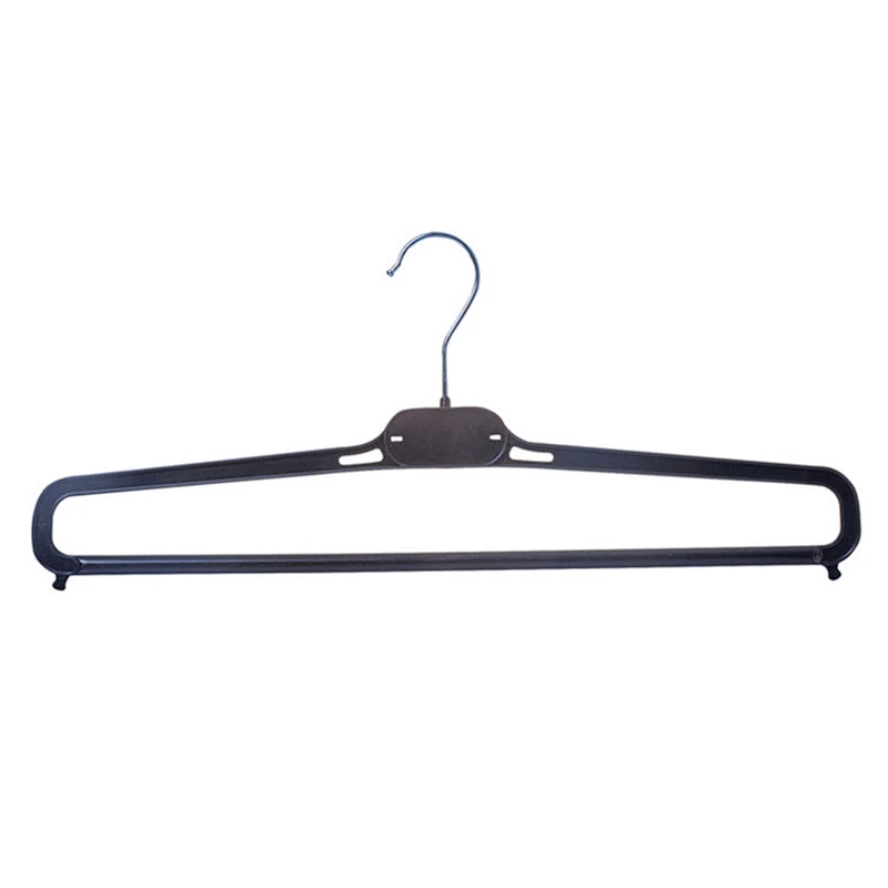 4704-41cm Men Pant Plastic Hanger with Metal Hook for Display