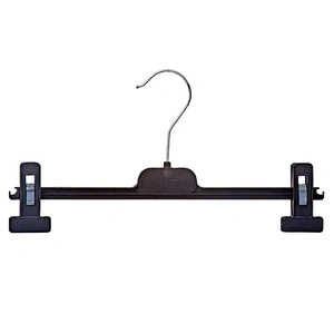 4504D-30.5cm cheap clothes hanger patent metal coat hanger plastic pants hanger