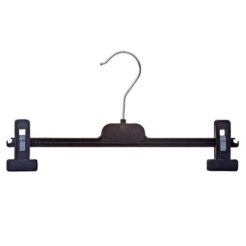 4504D-30.5cm cheap clothes hanger patent metal coat hanger plastic pants hanger