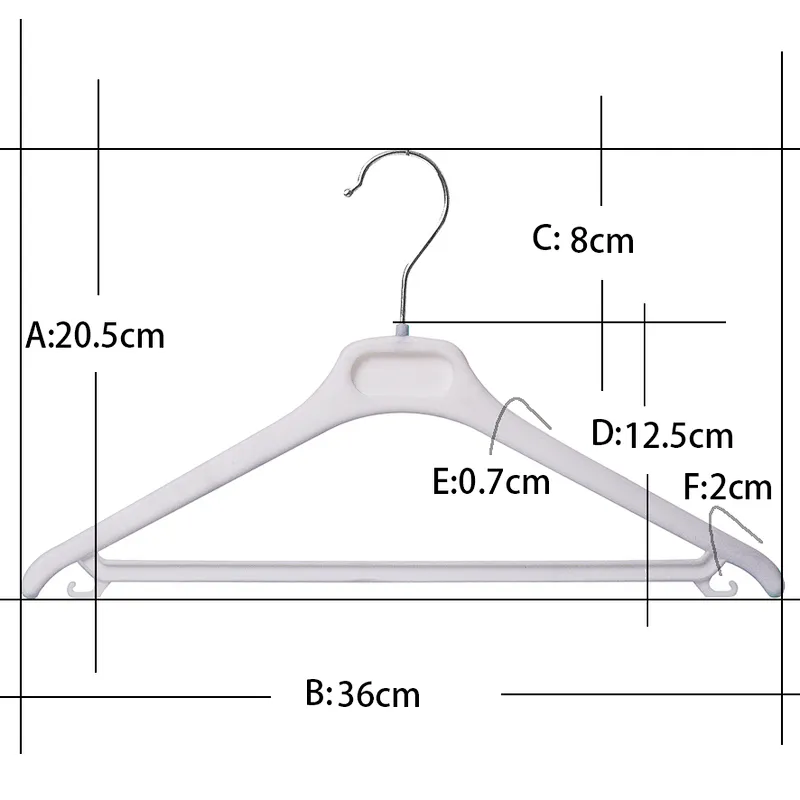 3703C-36cm  garment bag suit hanger