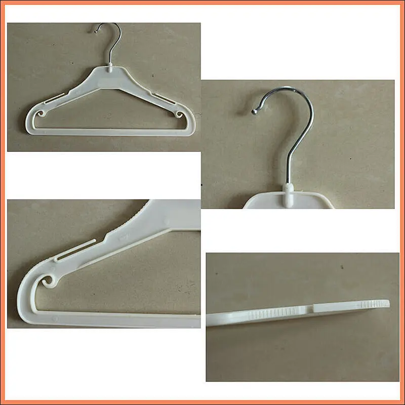 3712D-42cm manufacturer provide plastic clothes hanger clothes hanger hooks