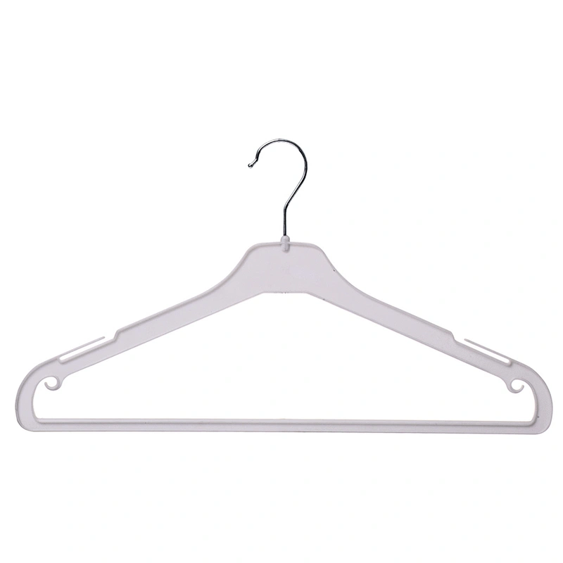 3712B-1-35cm metal hook plastic hanger thin plastic hangers