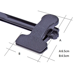 4503C-40cm plant hanger dress hanger plastic clothes hanger clips