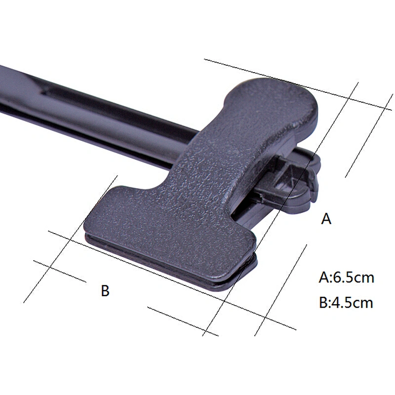 4503C-40cm plant hanger dress hanger plastic clothes hanger clips