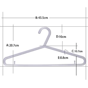3961-43.5cm coat hanger