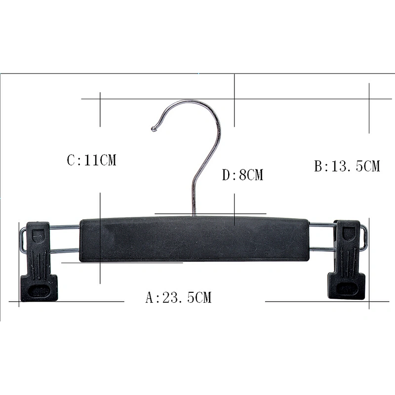 4581-23.5cm garment hanger the hanger clothing brand clip hanger