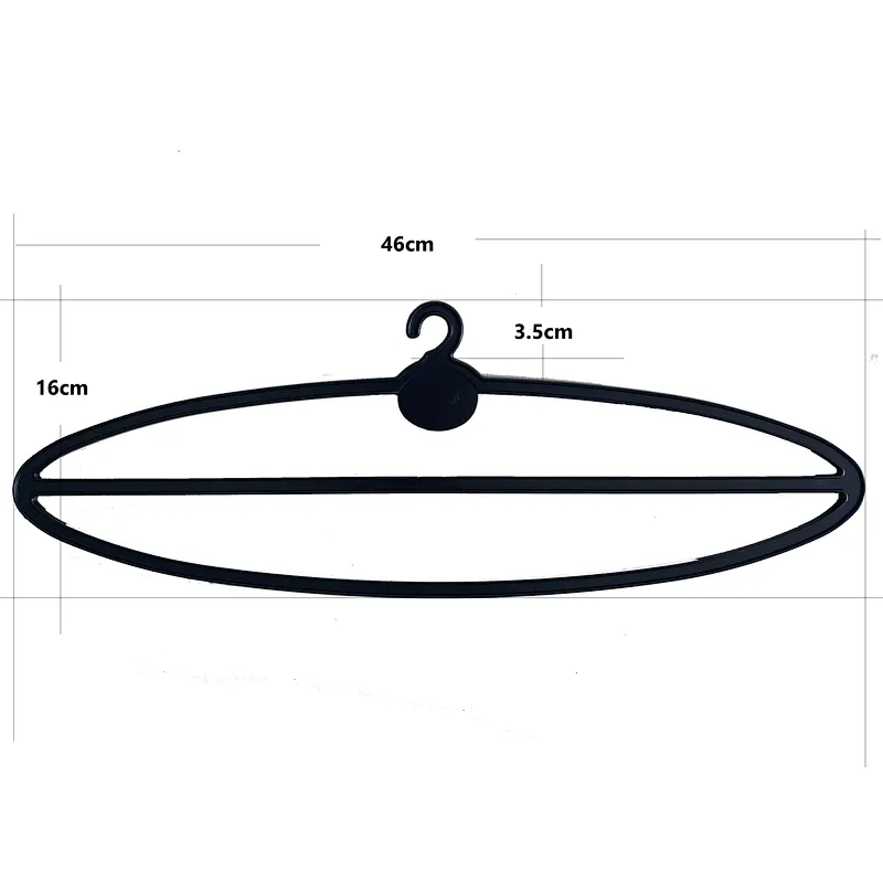 3960A-46cm Cloth Hanger With Plastic Hook