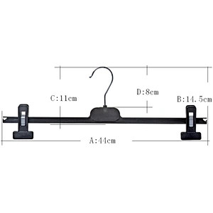 4505A-44cm shawl hanger wedding dress hanger hanger factory in china