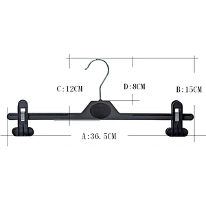 4425C-36.5cm Fashion Kid Bottom Hanger with Metal Hook for Display (36.5cm)