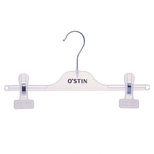 4503B-35cm new style clip hanger trouser hanger plastic hanger for jeans