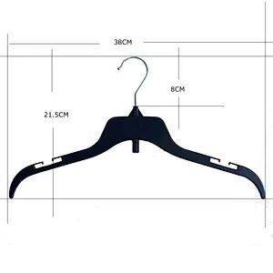 3434S-38cm Cloth Hanger With Metai Hook