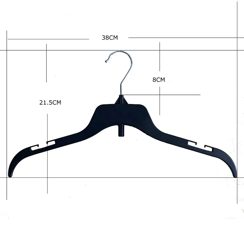 3434S-38cm Cloth Hanger With Metai Hook