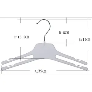 3853B-35cm  cloth hanging rack with metal hook