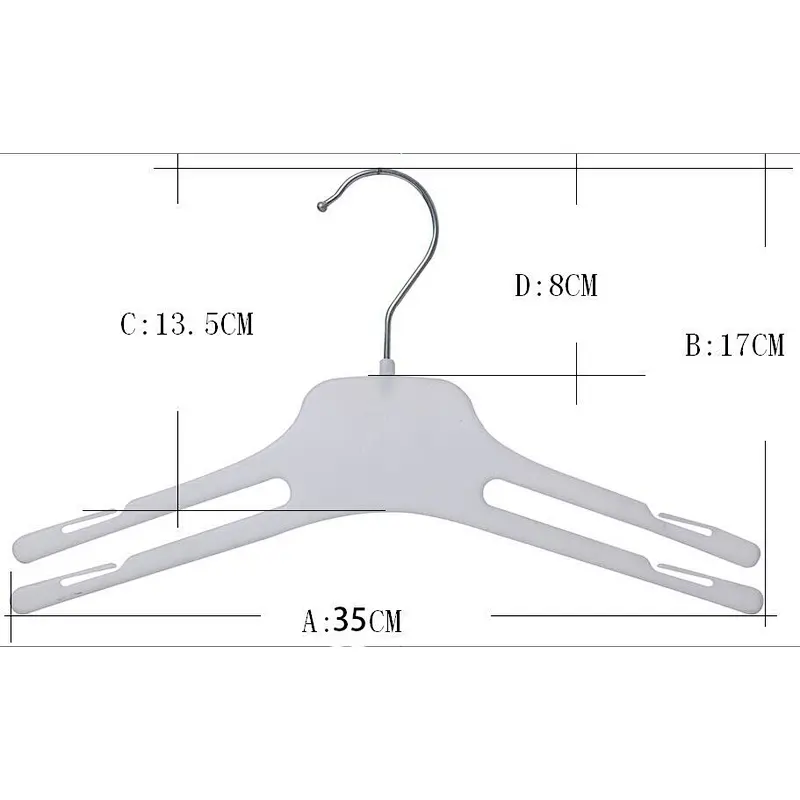 3853B-35cm  cloth hanging rack with metal hook