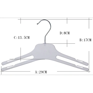 3853A-30cm plastic hanger manufacturer multiple hanger plastic clothes hanger