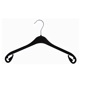 3426D-46.5cm  plastic display hanger black