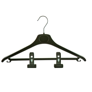 4608-45cm Multifunctional Plastic pants hangers clip hangers hooks for pants and trouser