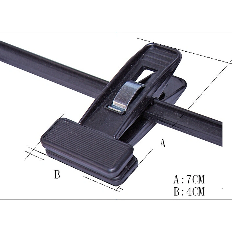 4604-34.5cm black plastic pants hanger cheap hanger pants hanger clamp