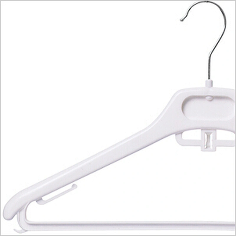 3718-40.5cm Hot Sell White Hanger with Metal Hook for Display (40.5cm)