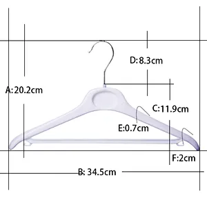 3702-34.5cm Tops Suit Hanger