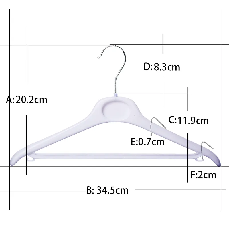 3702-34.5cm Tops Suit Hanger