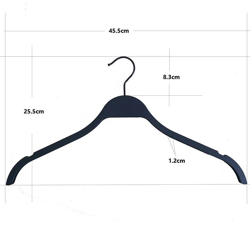 6026C-43.5cm Cloth Hanger With Metai Hook