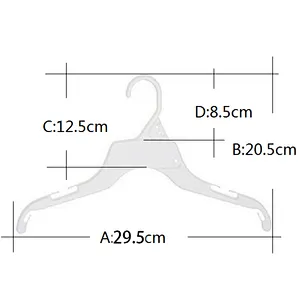3122-29.5cm  hanger for garment luxury hanger light clothes hanger weight