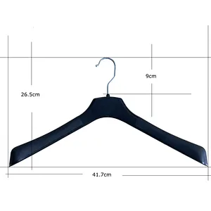 6619B-41.7cm Cloth Hanger With Metai Hook