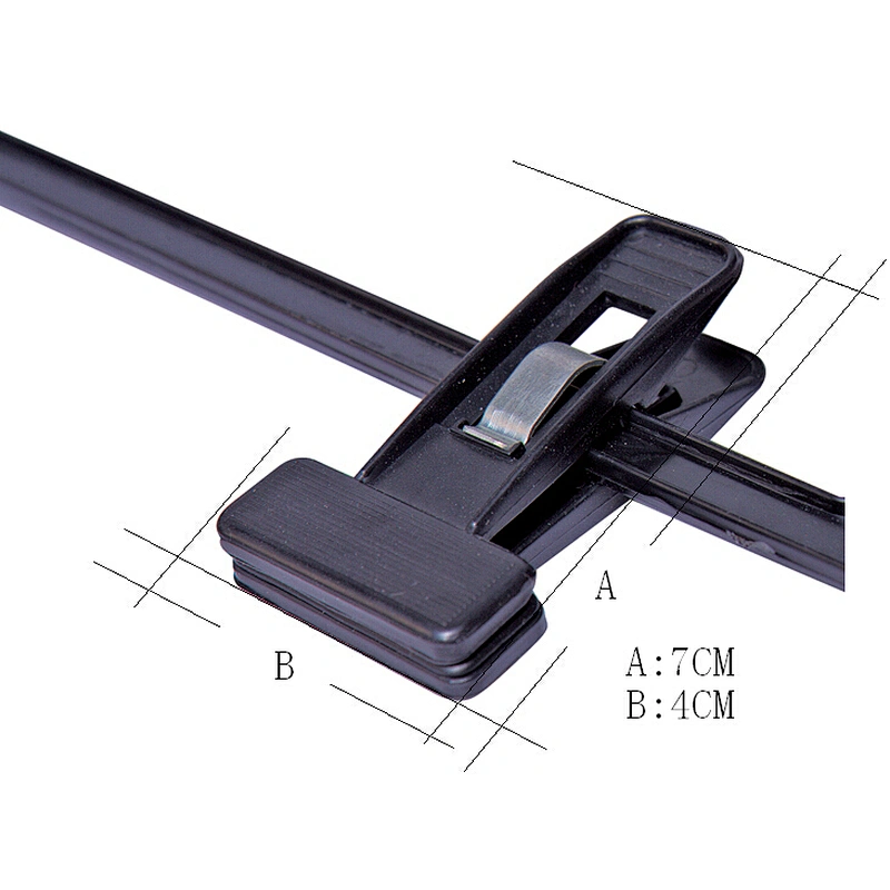 4601B-37cm clip hanger clip pants hanger deluxe pants hanger