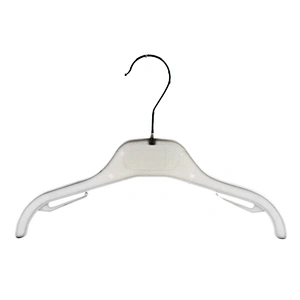 3429-27cm chinese new style gray small short plastic hanger light clothes hanger