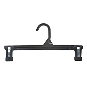 4358B-30cm plastic clothes hanger clips trousers hanger for pants jeans