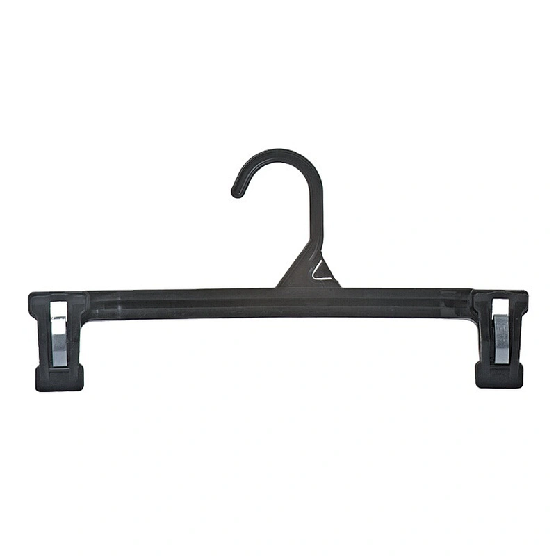 4358B-30cm plastic clothes hanger clips trousers hanger for pants jeans