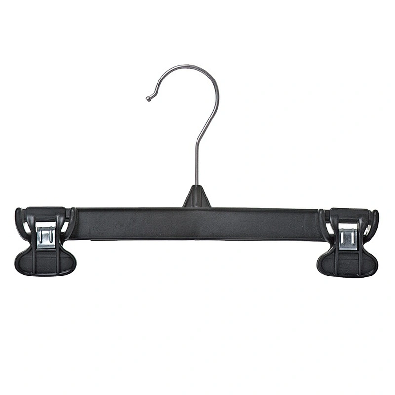 4357A-25.5cm  high quality pants hanger clothes hanger with clip garment hanger