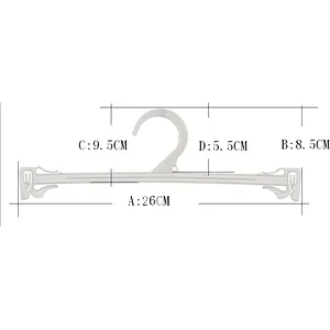 7001-26cm new style hanger plastic the hanger clothing brand hanger factory underwear hanger