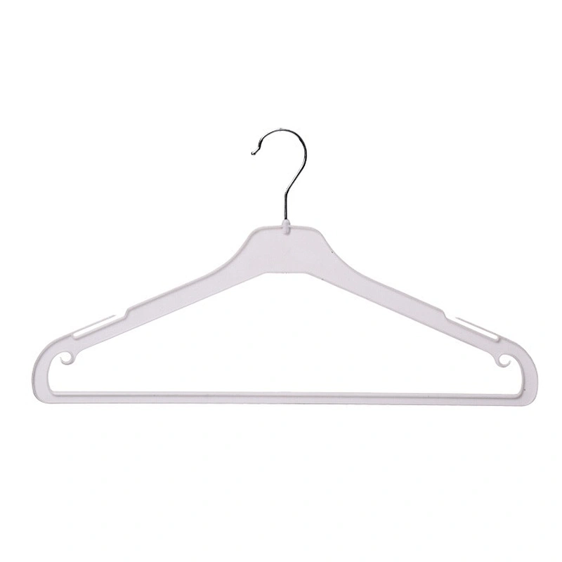 3712C-40cm  Popular Plastic Woman Hanger with Metal Hook for Display (40cm)