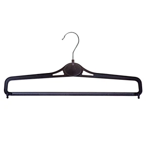 4703-36cm Plastic clothes pants hanger towel hanger scarf hangers with logo