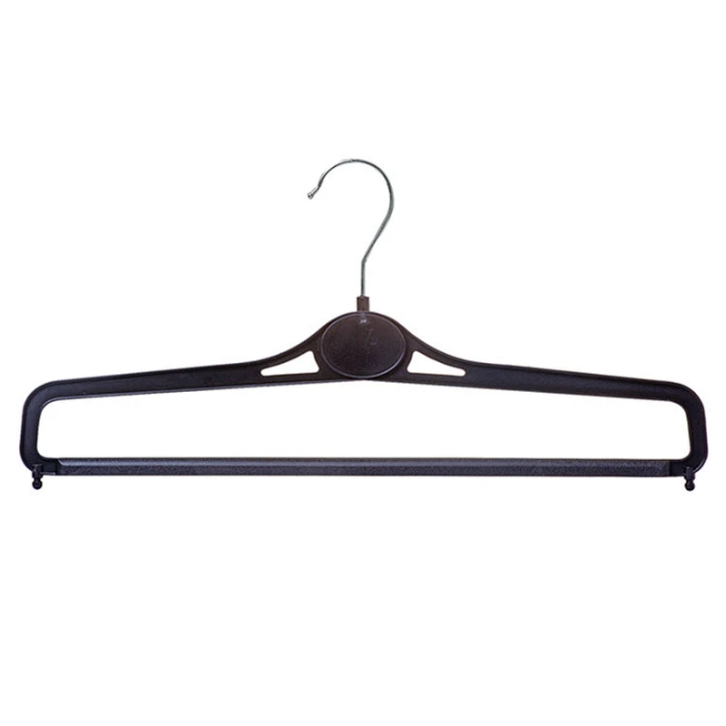 4703-36cm Plastic clothes pants hanger towel hanger scarf hangers with logo